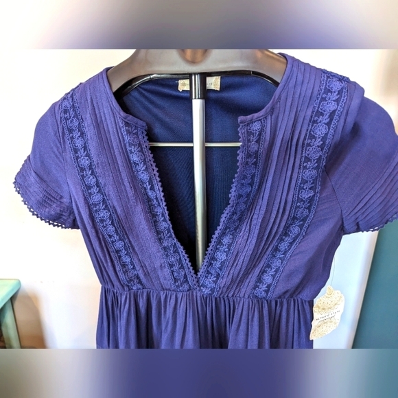 Navy Blue Altar’d State mini dress size XS New With Tags In USD - Picture 4 of 15